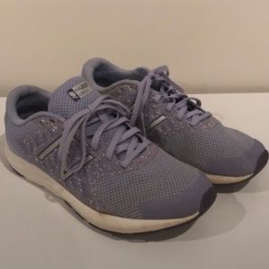 New Balance Purple Sparkly Sneakers (youth size 5)